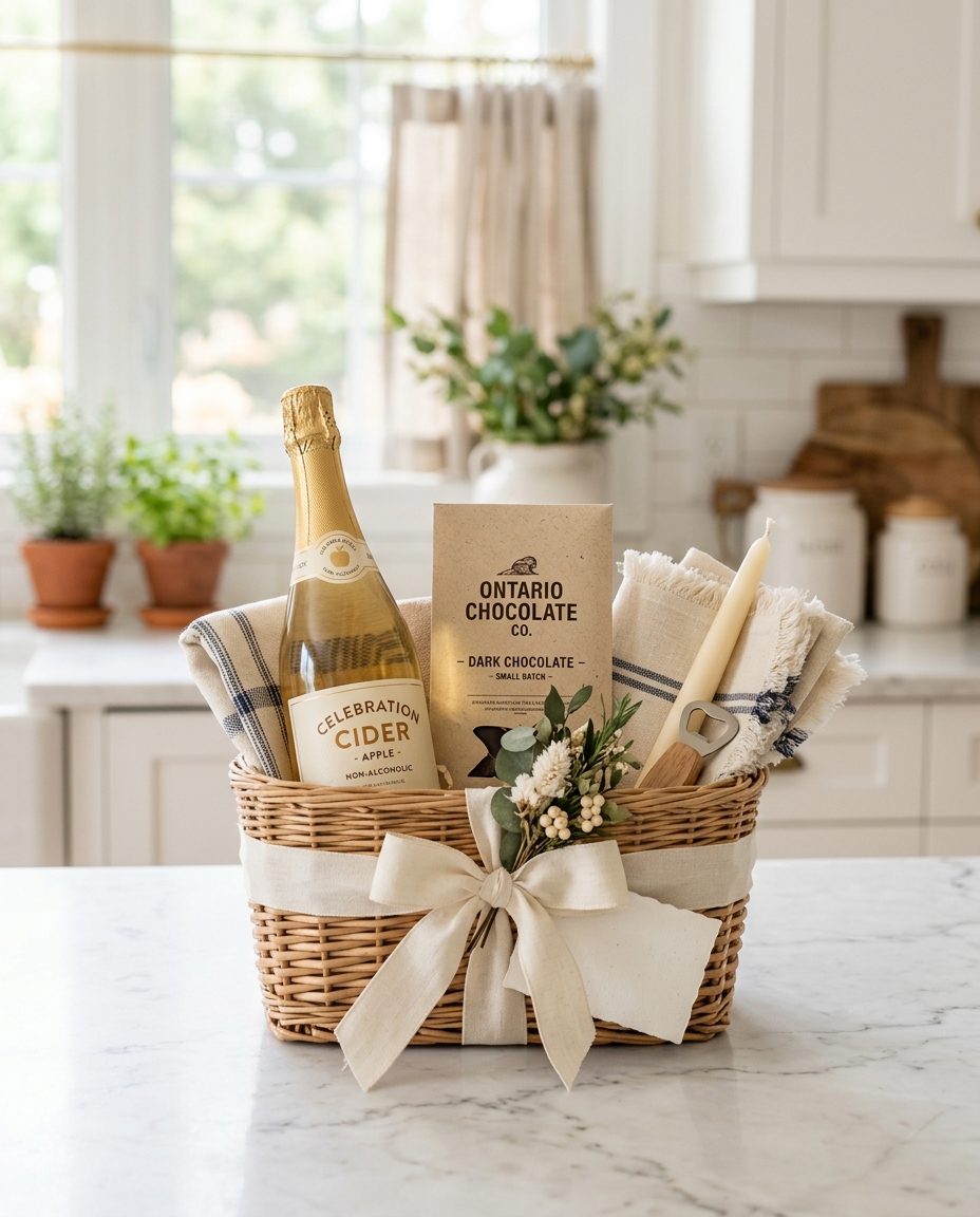 Celebration Basket — gift basket by Hearth & Ribbon